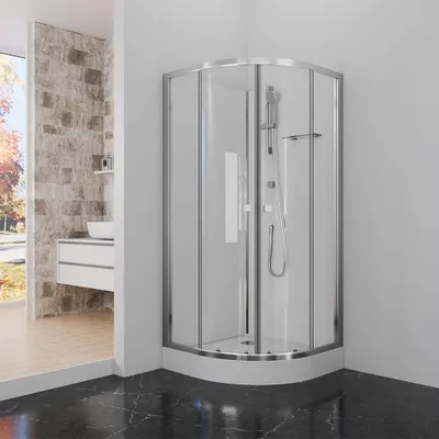 Zdjęcie produktu dla Kabina prysznicowa 85x85 MARWELL kompletna kabina prysznicowa Fresh Shower Square - 85x85x205cm - kompletna kabina prysznicowa z wej?ciem naro?nym - z drzwiami przesuwnymi - wysokiej jako?ci profile aluminiowe