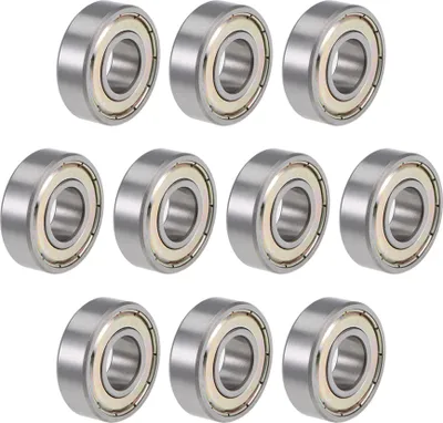 Produktbild von 10 Stück Rillenkugellager 6202ZZ Z2 Kugellager Doppelt Abgedichte Chromstahl 15mm x 35mm x 11mm