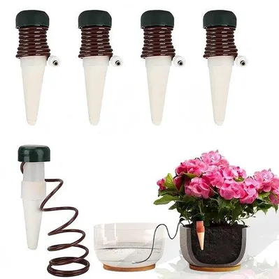 Image de 5 pièces de système d'irrigation goutte à goutte automatique pour plantes – Système d'arrosage – Goutte à goutte – Système d'irrigation – Système d'arrosage – Système d'arrosage automatique – Goutte à goutte – Système d'irrigation – Système d'arrosage – 78 cm