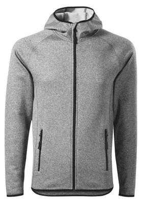 Produktbild von Malfini - "Direct" Hoodie mit durchgehendem Reißverschluss für Herren PP9517 (S) (Grau)