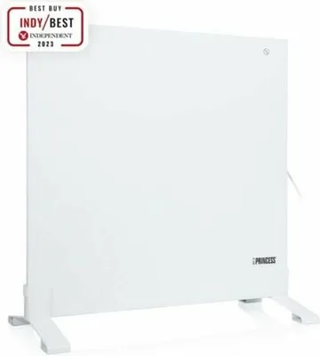 Produktbild von Princess 01.348235.01.001, Infrarot-Heizlüfter, 1,52 m, Drinnen, Flur, Weiß, Eisen