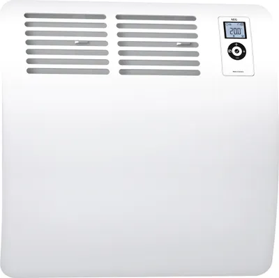 Produktbild von AEG Wand-Konvektor WKL 1000 Comfort, Elektroheizung 1 kW, für ca. 12 m², LCD, Wochentimer, Offene-Fenster-Erkennung, 120 min. Kurztimer, 238718