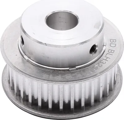 Produktbild von Zahnriemenrad HTD-5M 15mm breit - 32 Zähne, Bohrung 14,00mm H7 mit Klemmschrauben