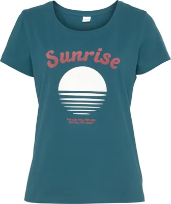 Produktbild von VIVANCE Kurzarmshirt petrol Größe 32/34