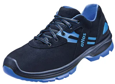 Produktbild von Atlas Sicherheitshalbschuh FLASH 5400 S2 ESD SRC DGUV W12 Gr. 40 schwarz/royalblau