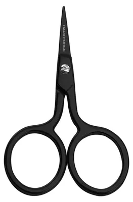 Image de Ciseaux de tailleur - Ciseaux en acier inoxydable de haute qualité - Pour travaux manuels et usage domestique - 6,35 cm (2,5 pouces) - Noir