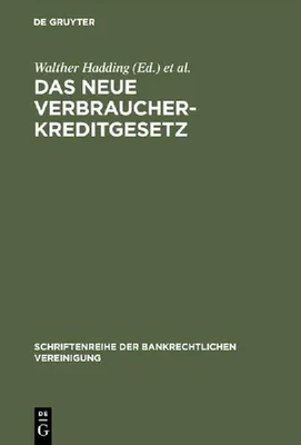 Produktbild von Das neue Verbraucherkreditgesetz