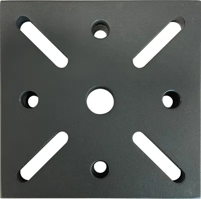 Image de Axi Adaptateur Pour Pied De Parasol En Acier, Noir | Socle, Base Pour Jardin / Terrasse | Convient Aux Parasols Suspendus