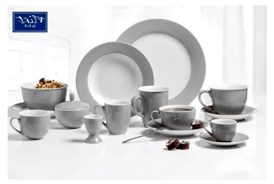 Produktbild von Flirt Doppio Grau Müslischalen-Set 6tlg.