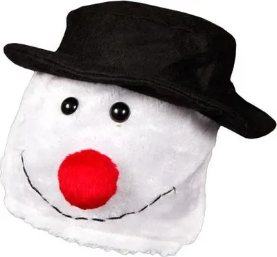 Produktbild von Verrückte Weihnachten – Lustige Weihnachtsmützen für Damen, Herren & Kinder – Schneemann, Tannenbaum, Nikolaus – Witzige Party Mütze Uni Kostüm Accessoire für Weihnachtsfeier & Winterfeste Modell wählen: Schneemann