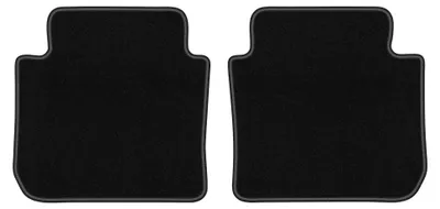 Produktbild von Velours-Fußmatten Hinten für Citroen C3 Picasso 2008-2017 (Minvan) – 2-tlg, Schwarz, passgenau – Wielganizator LUX