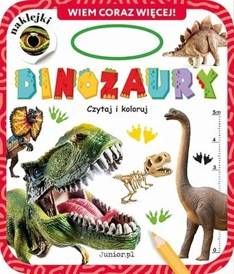 Obrázek produktu pro Dinozaury. Książeczka dla dzieci