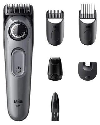 Obrázek produktu pro Braun BeardTrimmer 3 80789789, Napájení/baterie, Černá
