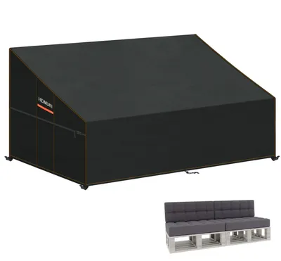 Zdjęcie produktu dla Pokrowiec na paletę, wodoodporny, 255x99x80/40 cm - ochrona dla mebli z palet