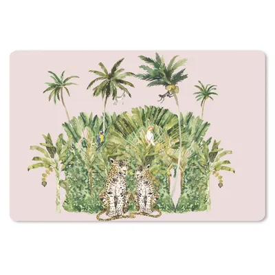 Produktbild von MuchoWow® Mauspad Mousepad Dschungel - Tiere - Bäume 27x18 cm - Mousepads - Maus Mat - Pad - Mausunterlage - Büroartikel - Desk Matten