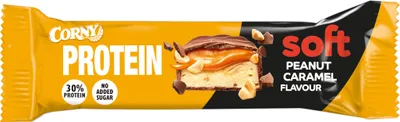 Zdjęcie produktu dla Corny Protein Soft Peanut Caramel to pyszna przekąska 45g