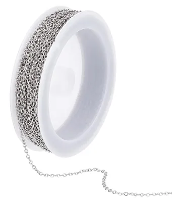 Edelstahl-Kette 10 m, 1,5 mm, DIY-Schmuck