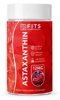 Image de Astaxanthine Strong 12 mg, 90 gélules molles