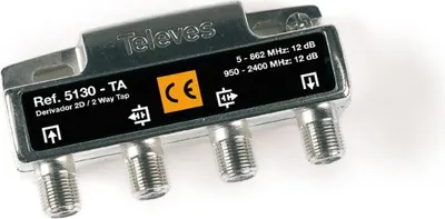 Immagine prodotto di TELEVES Derivatore doppio 5-2400 MHz AD: 15 dB AZS215FN