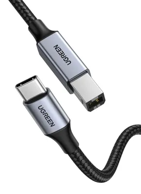 Image de Câble d'imprimante UGREEN USB-C vers USB-B 2.0, 3 m