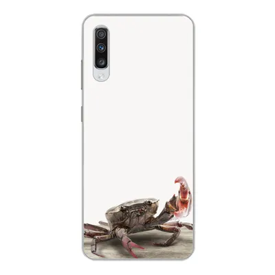 Produktbild von MuchoWow® Handyhülle Schutzhülle Hülle für Samsung Galaxy A70 Kinder - Krabbe - Meerestiere - Jungen - Mädchen - Kinder Silikon Softcase Handy Hülle - Schutzhaube