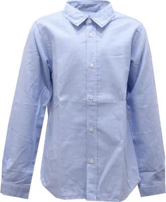 Zdjęcie produktu dla 2276AF camicia bimbo boy DONDUP jasnoniebieska/biała koszula dziecięca