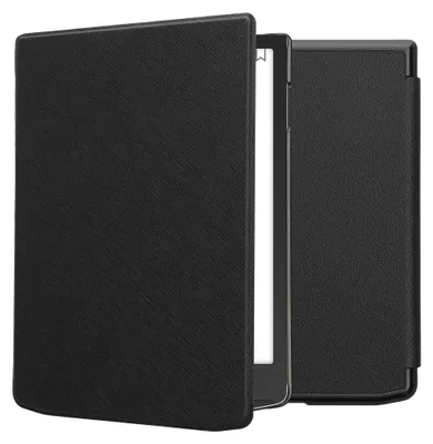 Produktbild von kwmobile Klapphülle kompatibel mit Pocketbook InkPad 4 / Color 3 / Color 2 / Vivlio InkPad 4 / InkPad Color 3 Hülle - eReader Case aus Kunstleder -