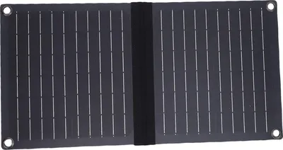 Image de panneau solaire pliable 16W 5V Silicium monocristallin Chargeur solaire portable résistant à la pluie pour l'extérieur Camping Randonnée Pêche