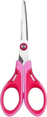 Imagen del producto de Tijeras de oficina ergonómicas, 160 mm, modelo B2767, color rosa