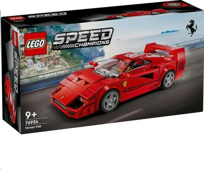 Obrázok produktu pre LEGO Speed Champions Superauto Ferrari F40, Stavebnica, 9 rok / roky, Plast, 318 kusov, 340 g