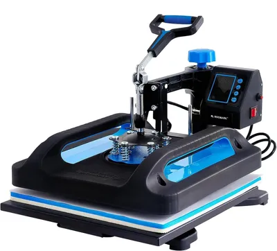 Image de Machine de transfert thermique 8-en-1 - Presse à sublimation numérique de 12x15 pouces avec fonction de rotation à 360°