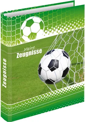 Produktbild von Zeugnismappe / Zeugnisringbuch / "Fußball"