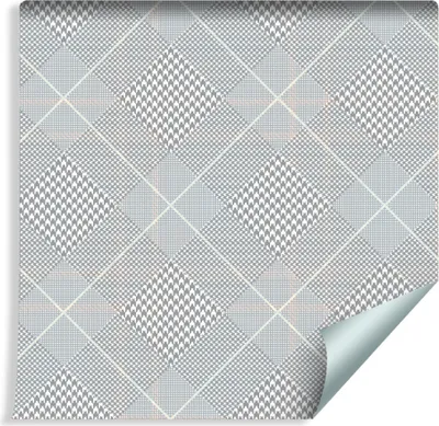 Immagine prodotto di rotolo di carta da parati VLIES da 10 m Moderno ed elegante motivo a scacchi XXL