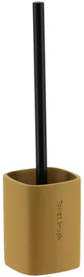 Produktbild von TENDANCE | WC-Bürste - Klobürstenhalter - Bürstengarnitur - grün - 37 x 10 cm - aus Polyresin - Toilettenbürste - modern - Dekorativ - Badezimmerzubehör