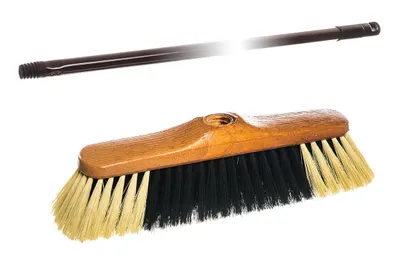 Produktbild von Besen 28cm PH, Holzimitation, mit Stiel 130cm