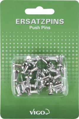 Produktbild von Vigo Pins für Pinn- und Magnettafeln 25er Pack, chrom