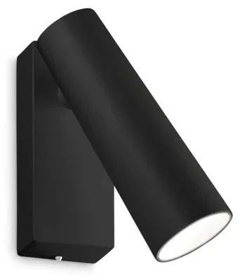 Produktbild von Modernes Rohr Metall Schwarz Led Wandleuchte 7W 3000K Warmes Licht