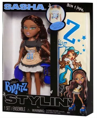 Immagine prodotto di Bratz Stylin Sasha Puppe +  Maglietta