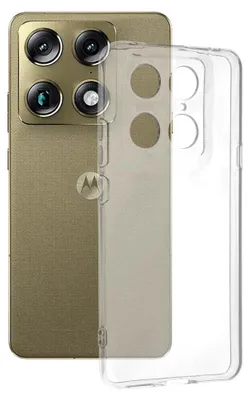 Produktbild von Techsuit - Clear-Silikonhülle für Motorola Signature - transparent