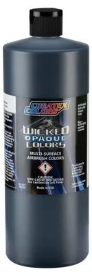 Createx Wicked W031 Jet Black 960ml Airbrush Farbe