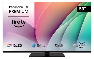 Produktbild von Panasonic TV-50W80AEZC, 127 cm (50"), 3840 x 2160 Pixel, QLED, Smart-TV, WLAN, Schwarz