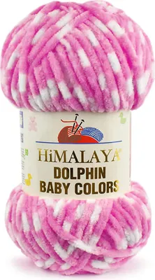 Produktbild von Himalaya Dolphin Baby Colors Wolle 80435, 100g, Polyester, Bulkig, Weich, Pastellfarben