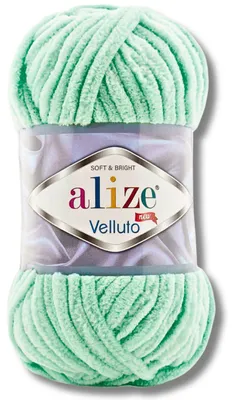 Zdjęcie produktu dla Alize 1x 100 g gruba wełna Velluto, jednolita, szenilowa, szydełkowanie, robótki na drutach (771)