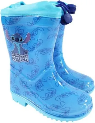 Produktbild von Disney Lilo uns Stitch Kinder Jungen Stiefel Regenstiefel Gr. 24 - 32 – Blau / 28