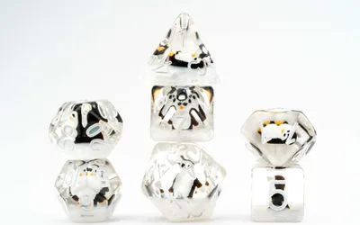 Produktbild von FanRoll Würfel Set Penguin (7)