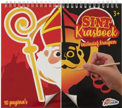 Zdjęcie produktu dla Sinterklaas Krasboek - Zdrap rysunek