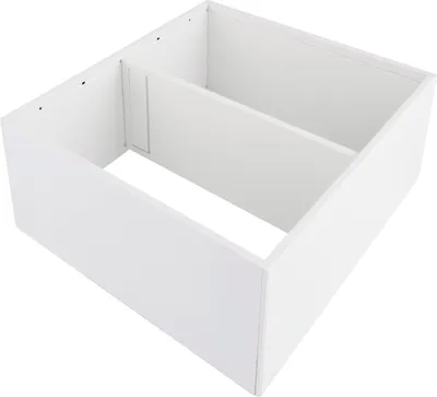 Produktbild von Blum Ambia-Line Frontauszugsrahmen 271x242x110mm, KS Stahl seidenweiß matt