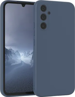 Produktbild von EAZY CASE - TPU Hülle für Samsung Galaxy A34, TPU Case stoßfeste Handyhülle, weiches Cover mit Kameraschutz, Silikonhülle in Dunkelblau