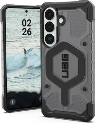 Produktbild von Urban Armor Gear Pathfinder, Cover, Samsung, Galaxy S26, 16 cm (6.3"), Asche, Schwarz