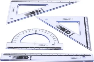 Produktbild von MemoBe Geometrisches Zeichenset 16 cm Pratel